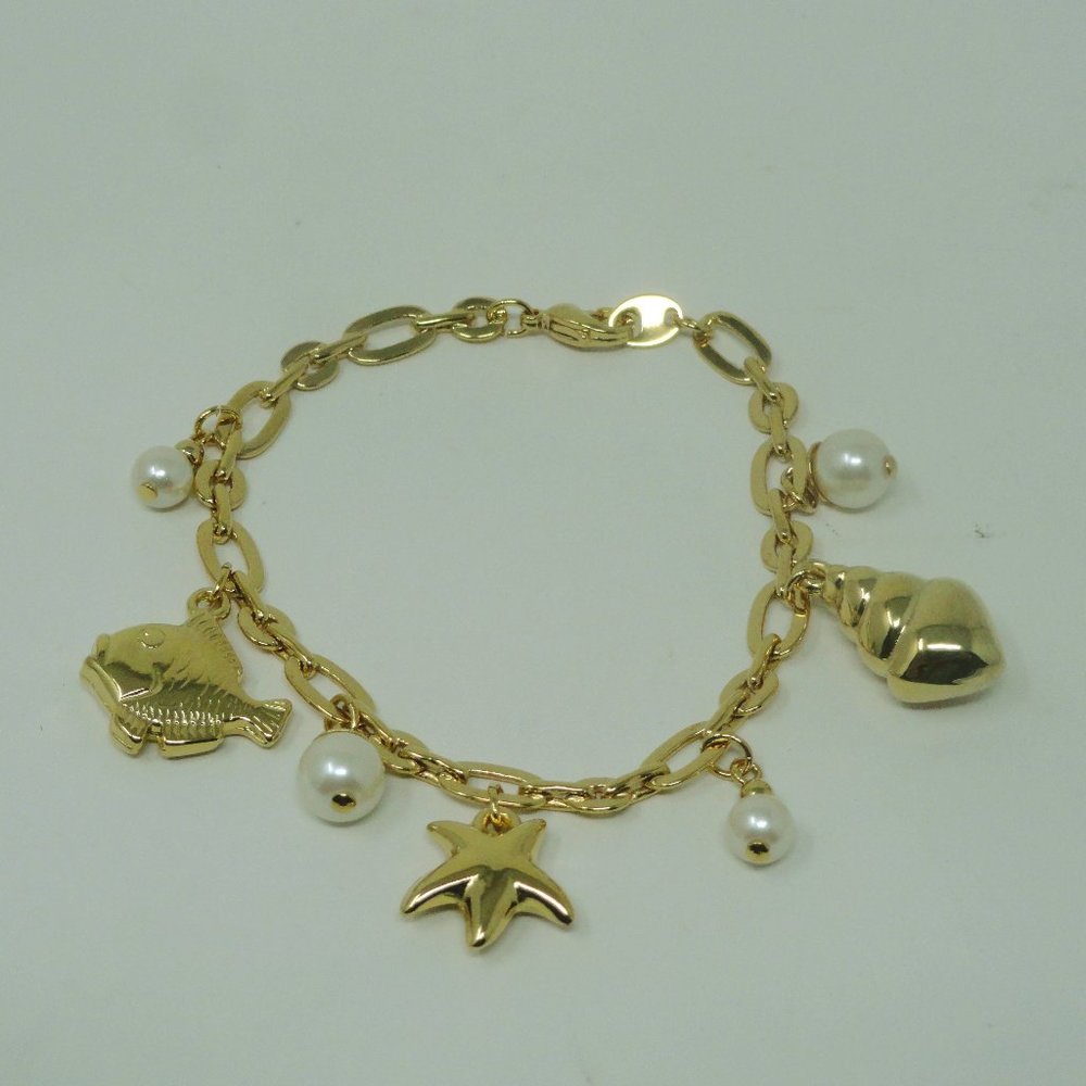 Avon Sea Life Bracelet Size Small 7 1/2" Length